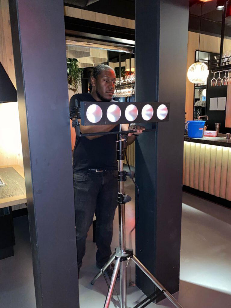Technici voor evenementen